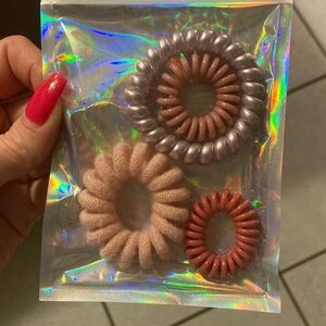 No Boundaries Pink and Purple Hair Ties